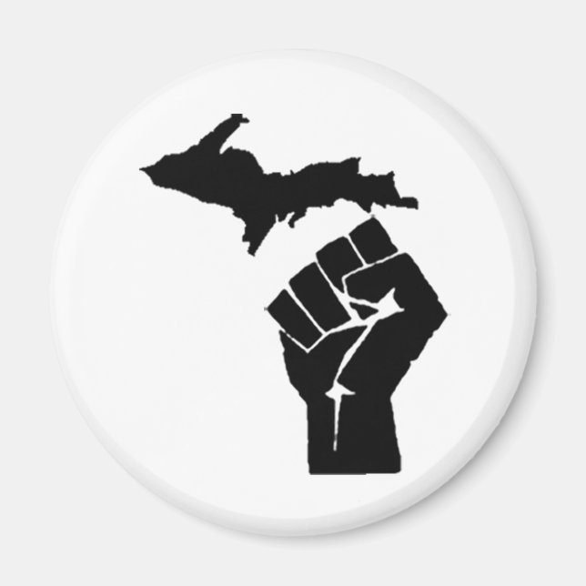 Michigan Fist Magnet (Framsidan)
