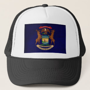 Michigan flagga keps