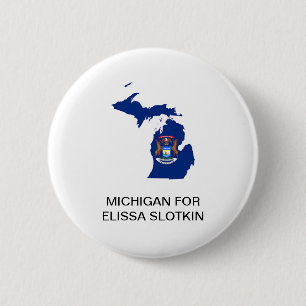 MICHIGAN for Elissa Slotkin Senate Button Knapp