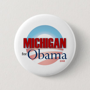 Michigan för Obama Knapp