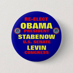 Michigan för Obama Stabenow Levin Knapp