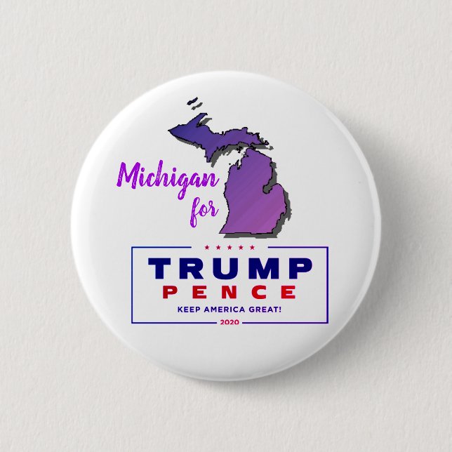 Michigan för Trumppence 2020 Knapp (Framsida)