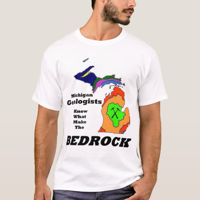 Michigan geolog tee (Framsida)