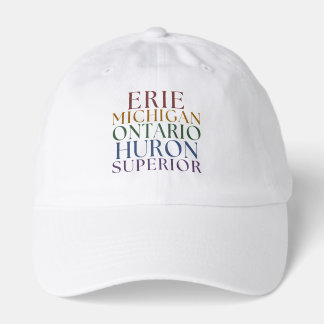 Michigan Great Lakes Baseball Cap Hat  Keps