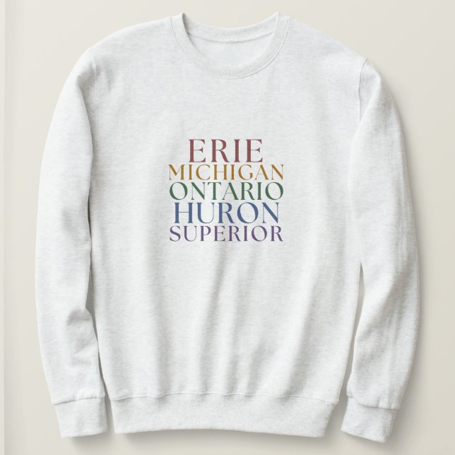 Michigan Great Lakes Tröja  (Design framsida)
