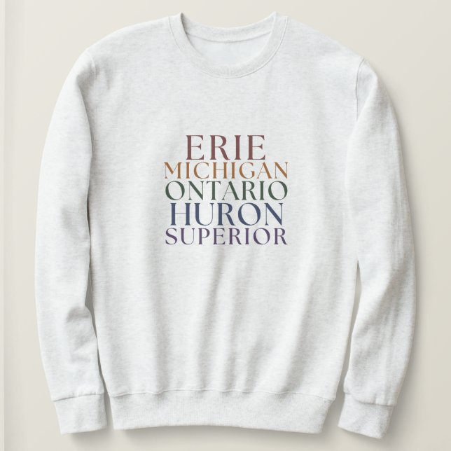 Michigan Great Lakes Tröja  (Design framsida)