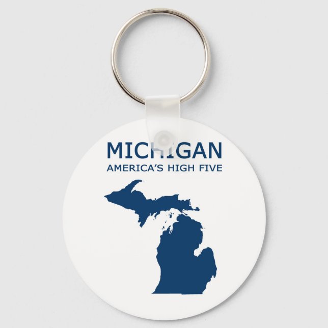Michigan H5 Nyckelring (Framsida)