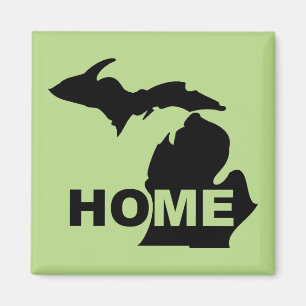 Michigan Hem Från Stat Frysmagnet Magnet