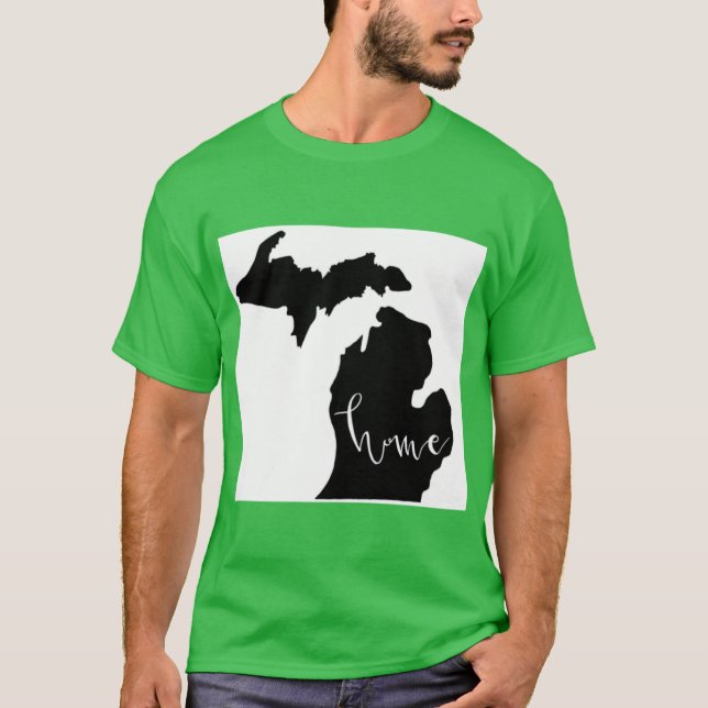Michigan Hem T Shirt (Framsida)
