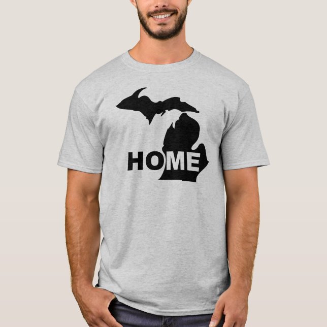 Michigan Hemifrån T-Shirt (Framsida)