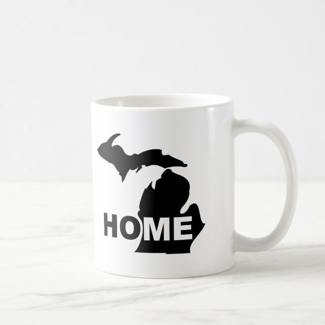 Michigan Home bort från State Mugg eller Resemugg (Höger)