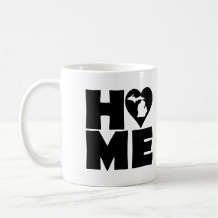 Michigan Home Heart State Mugg eller Resemugg