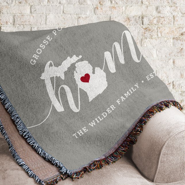 Michigan Home State Personlig Filt (Skapare uppladdad)