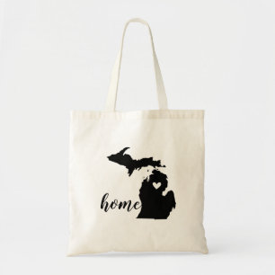 Michigan Home State Tote Bag Tygkasse