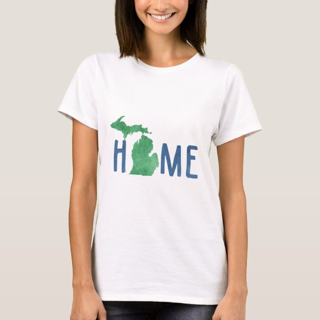 Michigan Home t-Shirt (Framsida)