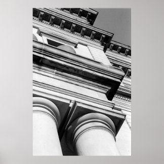 Michigan Huvudstad Byggande Poster