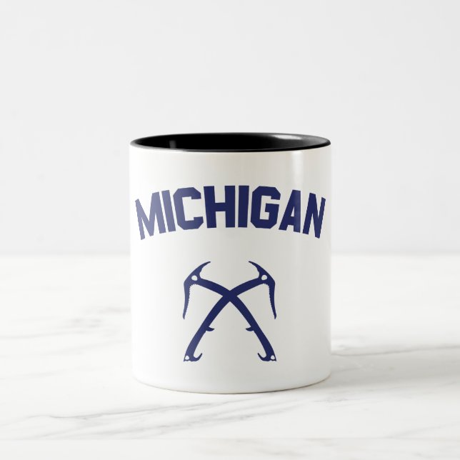Michigan Ice klättrande Två-Tonad Mugg (Center)