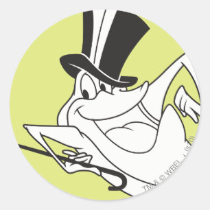 Michigan J. Frog Dancing Runt Klistermärke