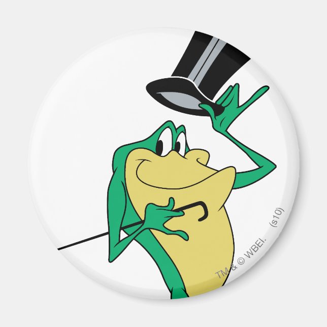 Michigan J. Frog i Färg Magnet (Framsidan)