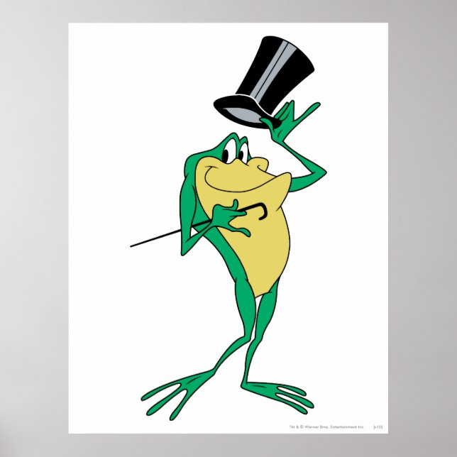 Michigan J. Frog i Färg Poster (Framsidan)