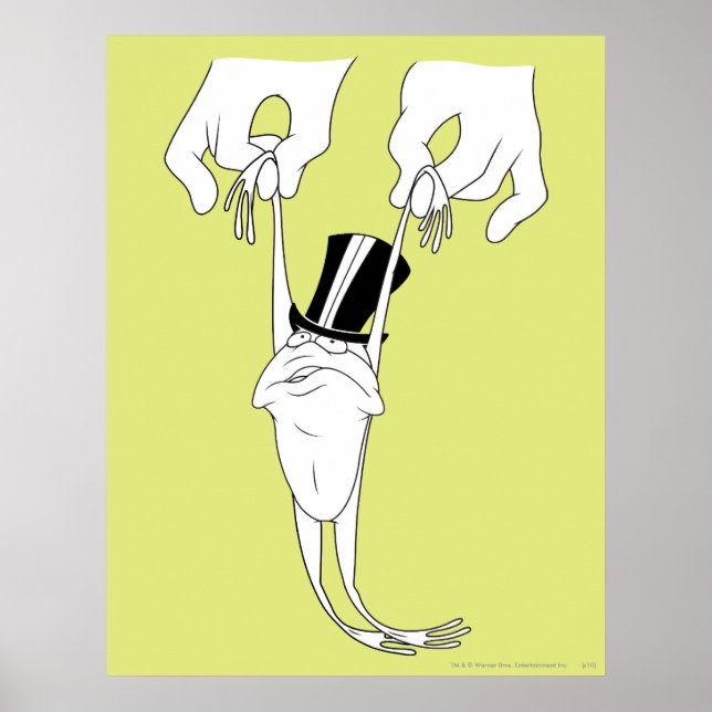 Michigan J. Frog med hjälp Poster (Framsidan)
