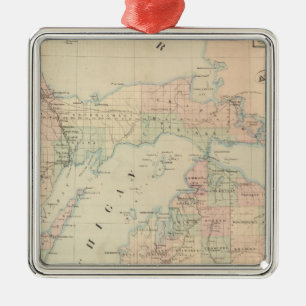 Michigan Julgransprydnad Metall