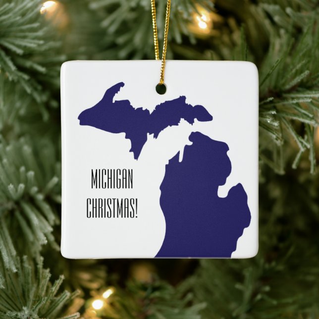 Michigan-julprydnaden Julgransprydnad Keramik (Träd)
