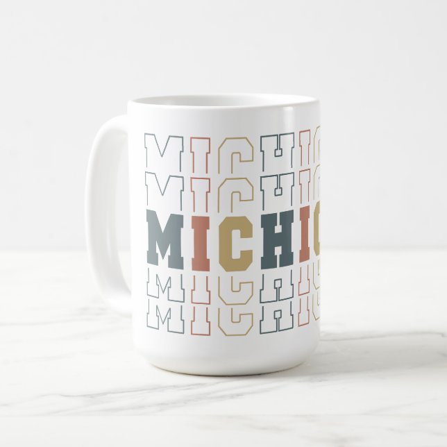 Michigan Kaffemugg (Framsida vänster)