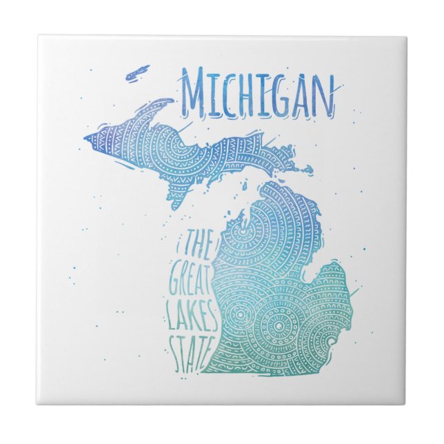 Michigan Kakelplatta (Framsidan)