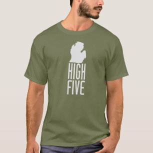 Michigan - kick fem tee shirt