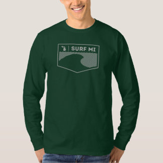 Michigan L/S för dräkt för surfaMI-amerikan Tee Shirt