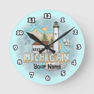 Michigan Lighthouse klocka