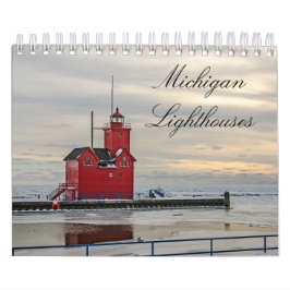 Michigan Lighthouses Calendar för 2020 Kalender