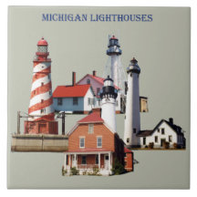 Michigan Lighthouses-panel