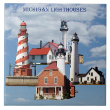 Michigan Lighthouses-panel