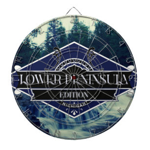 Michigan - "Lower Peninsula Dart Board" Darttavla