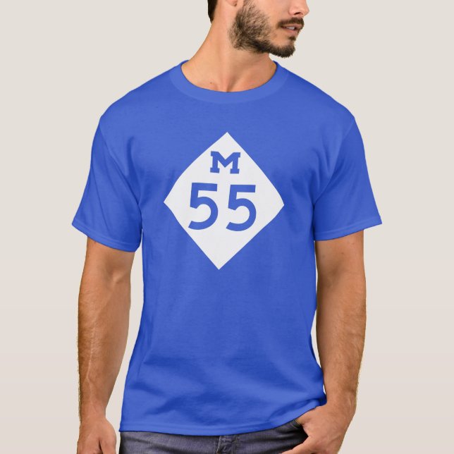 Michigan M-55 T-shirt (Framsida)