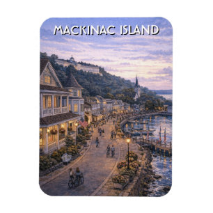 Michigan Mackinac Island Resor Magnet