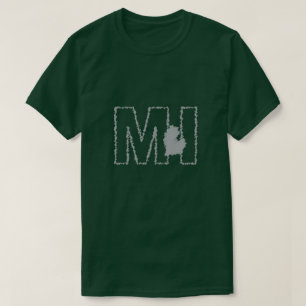 Michigan MI statlig t-skjorta Tee