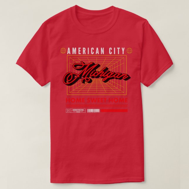 michigan michigan t shirt (Design framsida)