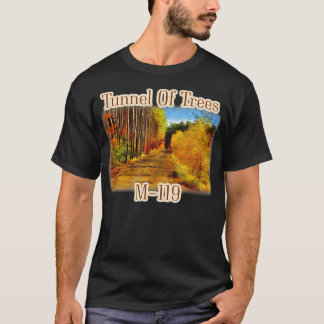 Michigan Michigander Stora sjöarna M-119 Tunnel Of T Shirt