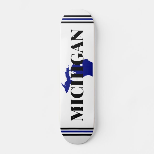 Michigan Mini Skateboard Bräda 18,5 Cm (Framsida)