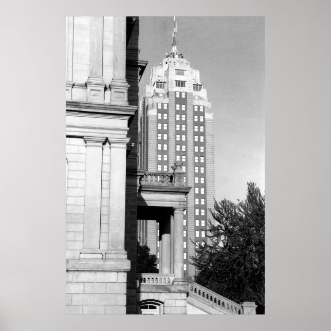 Michigan National Byggnad Poster (Framsidan)