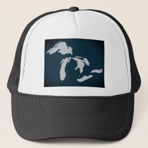 Michigan och Greaten Lakes Truckerkeps