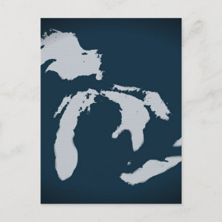 Michigan och Greaten Lakes Vykort