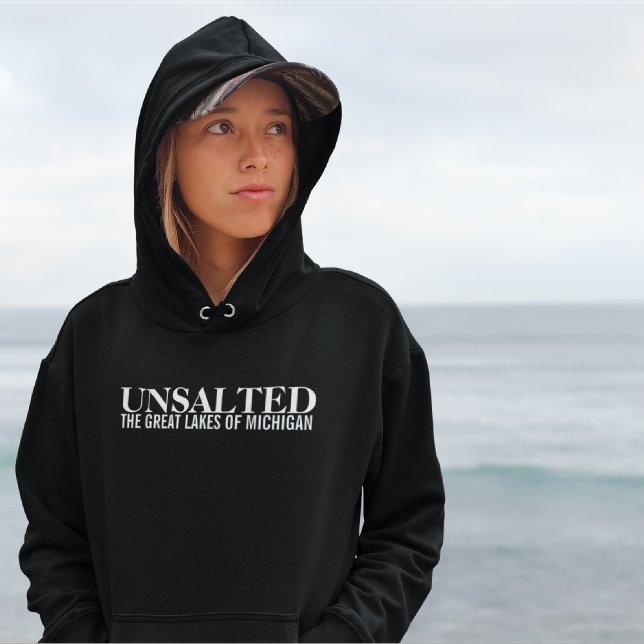 Michigan Osalted Hooded Sweatshirtss Tröja Med Luva (Skapare uppladdad)