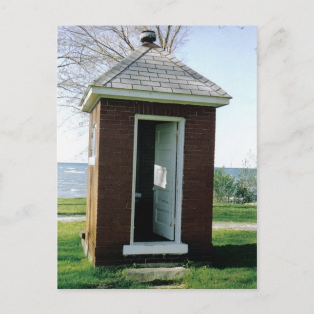 Michigan Outhouse-vykort Vykort (Framsida)