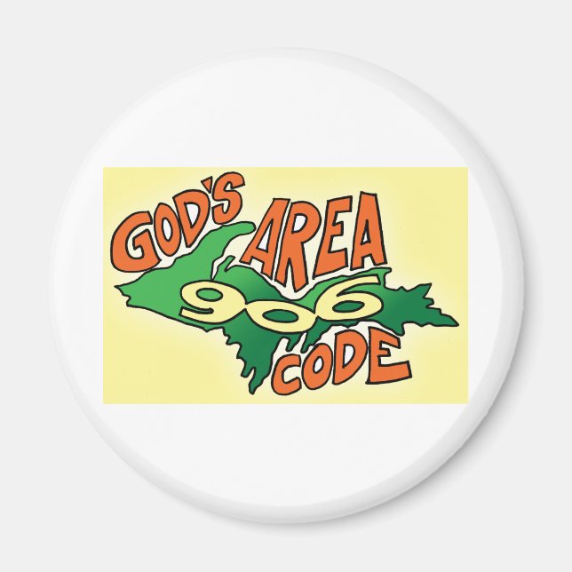 MICHIGAN/ÖVRE PENINSULA-GIFTS MAGNET (Framsidan)