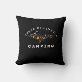 Michigan - Övre Peninsulan Camping Pillow Kudde