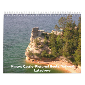 Michigan övrepeninsula. kalender
